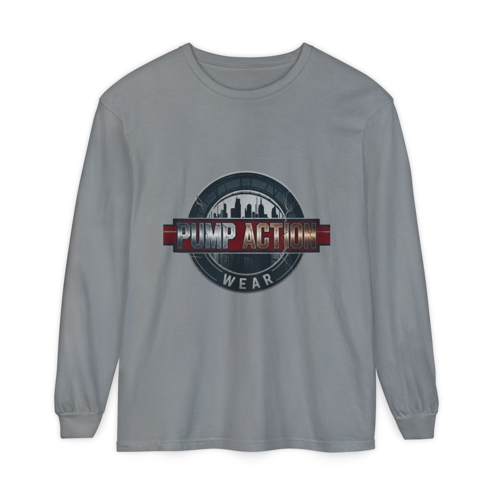 Pump Action Logo Long Sleeve Tee - Image 33