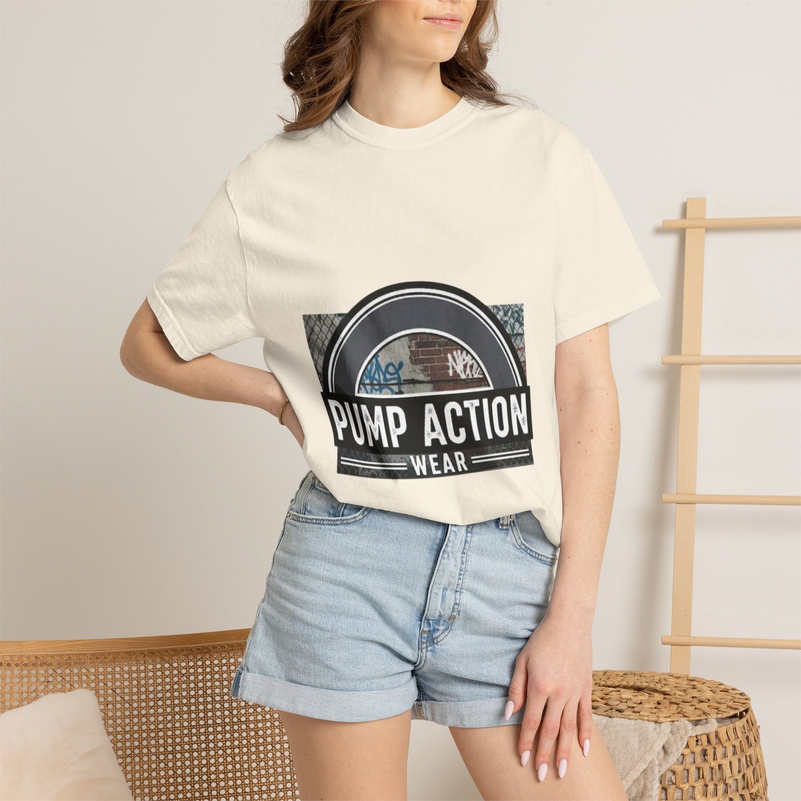 Pump Action Wear Graphic T-Shirt - Image 12