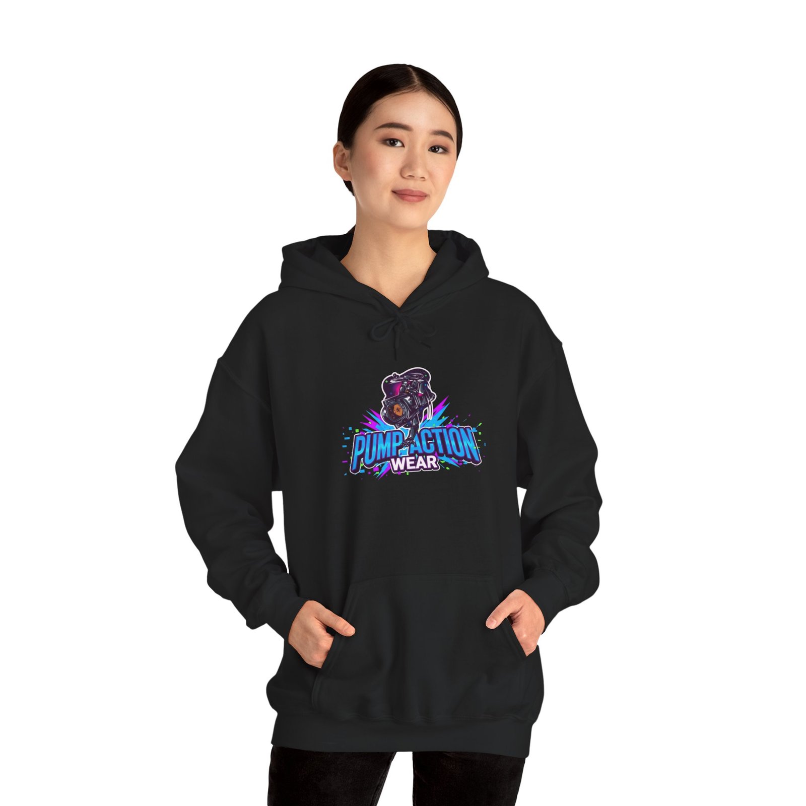 Pump Action Wear Hoodie 09 — Pullover - Image 2