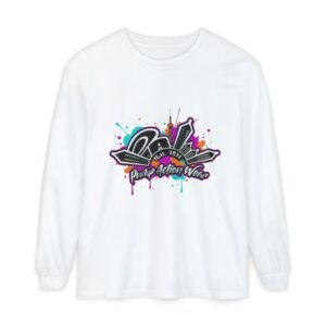 Graffiti Skyline Long Sleeve T-Shirt — "Pump Action Wear" Streetwear Tee