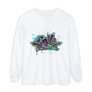 Graphic Long Sleeve T-Shirt — 'Pump Action Wear' Urban Graffiti City Design