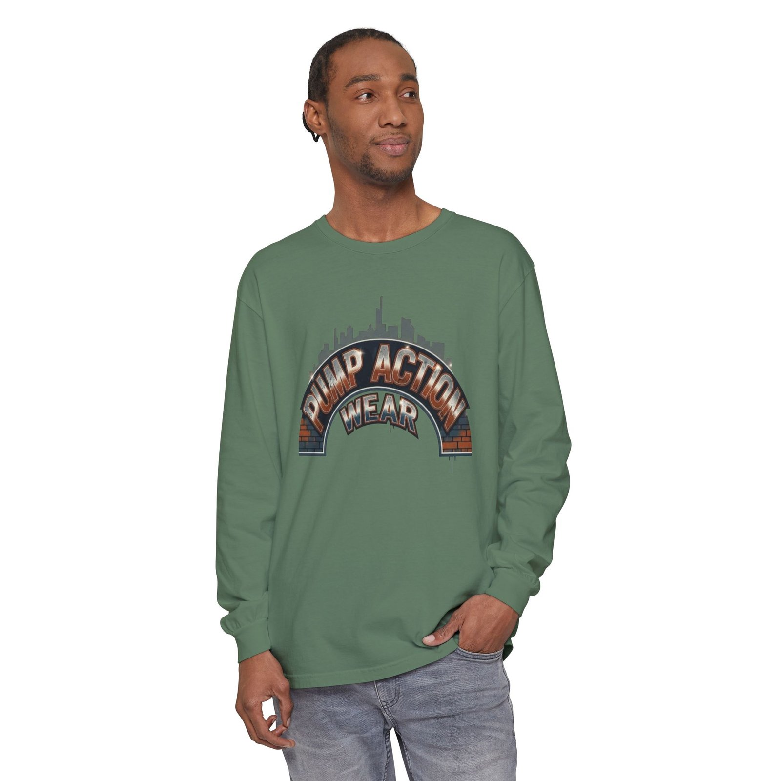 Pump Action Wear Skyline Long Sleeve Tee - Image 47