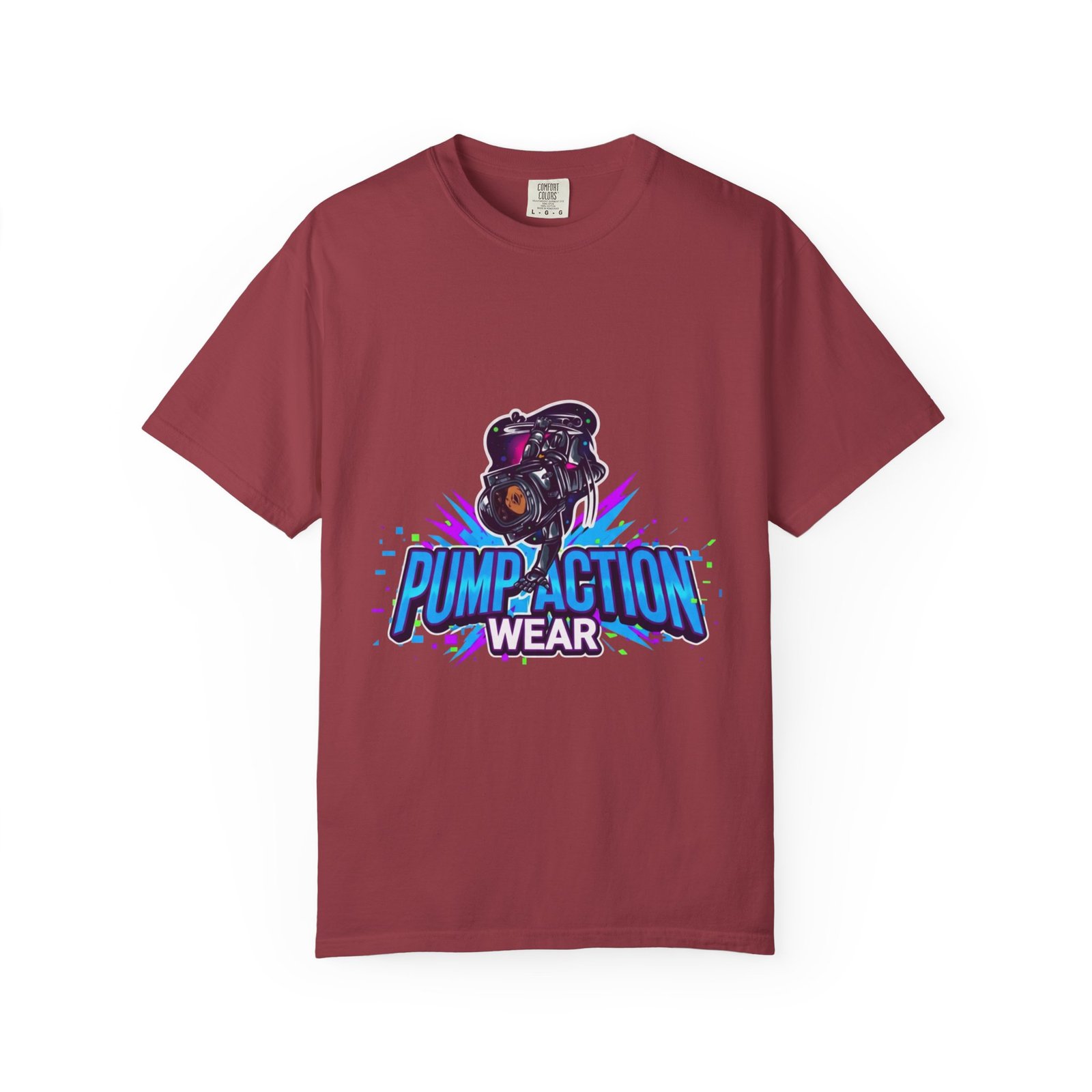 Pump Action Wear T-Shirt — Retro Gamer Streetwear Graphic Tee - Image 49