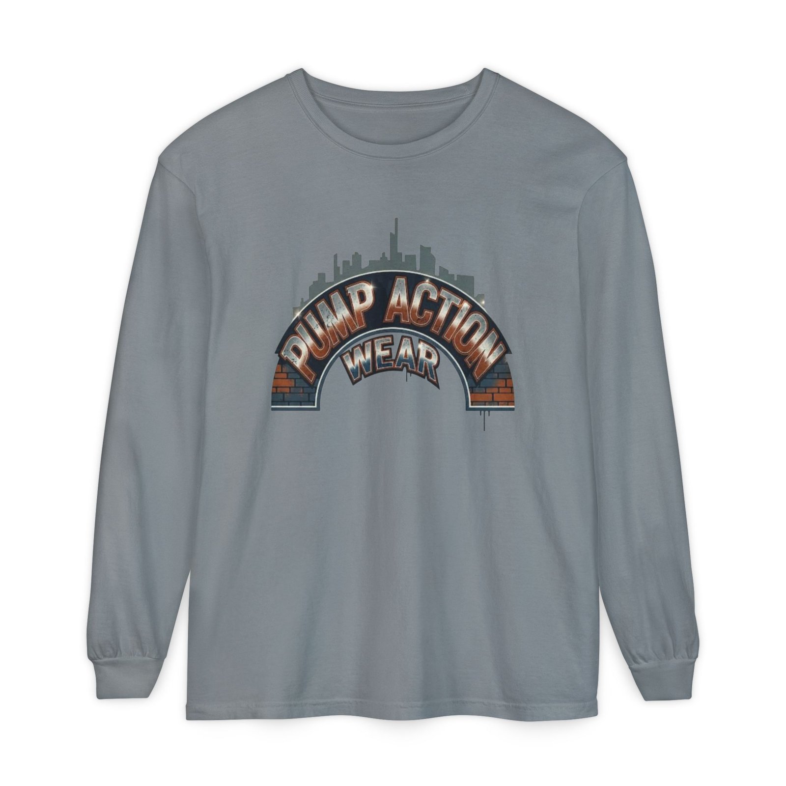 Pump Action Wear Skyline Long Sleeve Tee - Image 49