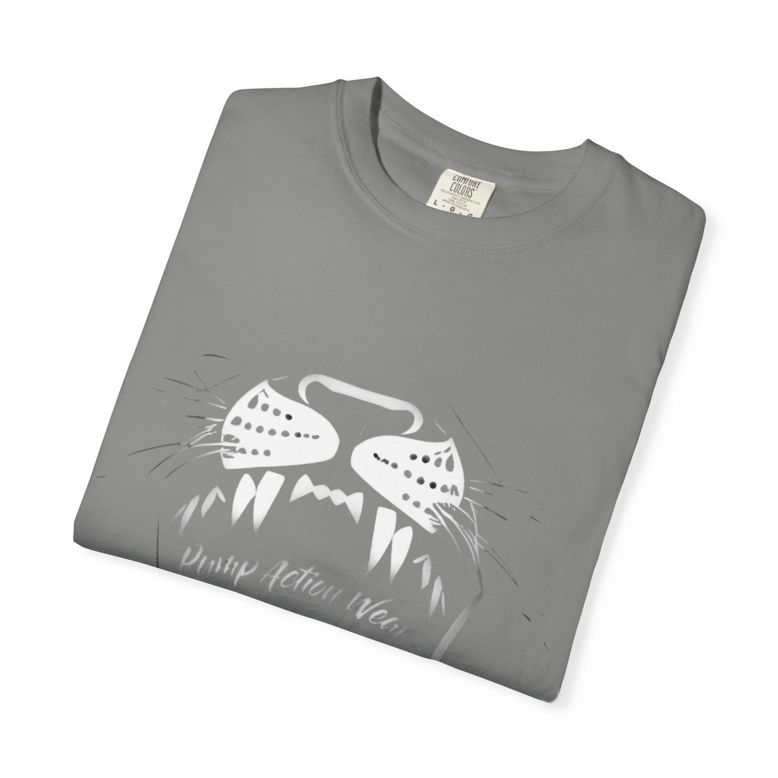 Cat Jaw Graphic T-Shirt — 'Please Afford Meow' Minimalist Cat Face Tee - Image 35