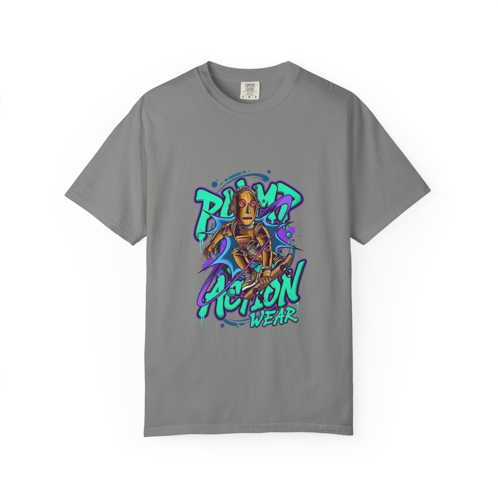 Streetwear T-Shirt — "Playa Action Wear" Graphic Tee (Urban Graffiti Style) - Image 33