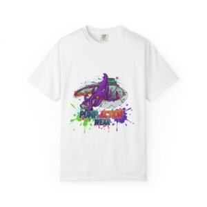 Octopus Paint Splash T-Shirt — "Full Action Wear" Graphic Tee