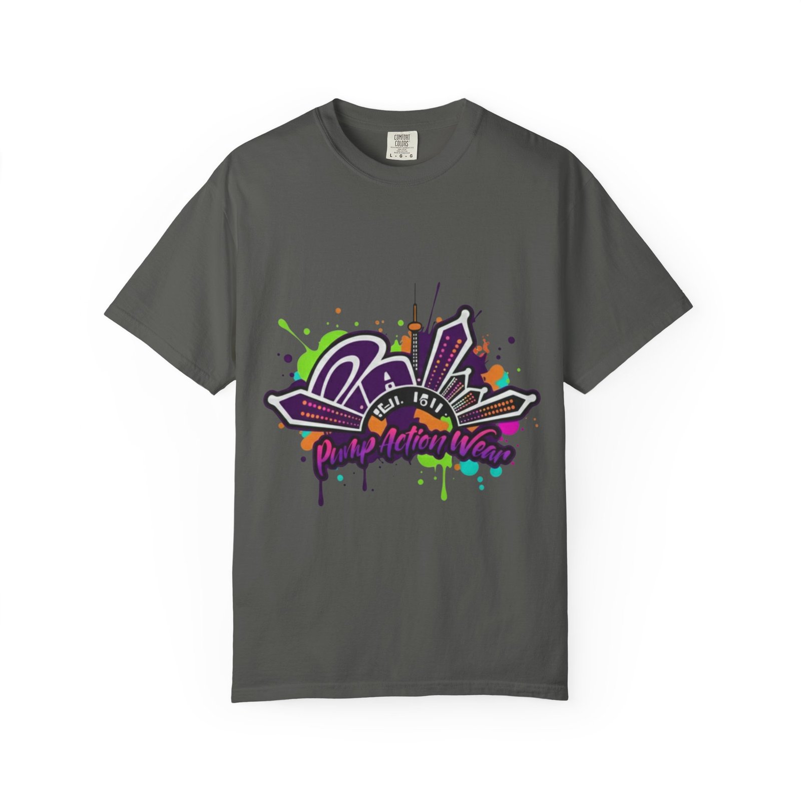 T-Shirt — Retro Graffiti 'Party All Night' Graphic Tee - Image 17
