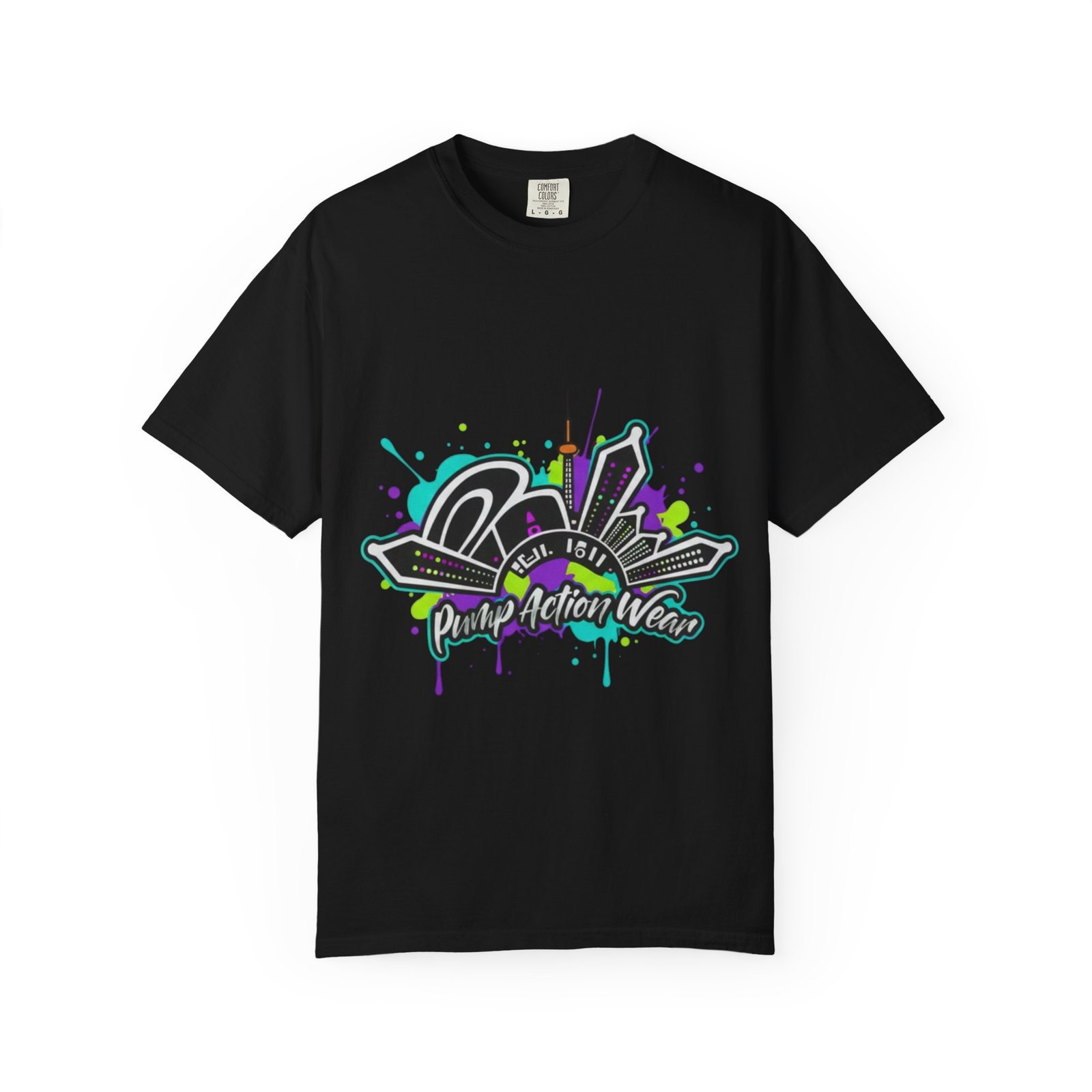 Graffiti City “Pimp-Action Wear” Graphic T-Shirt - Image 45
