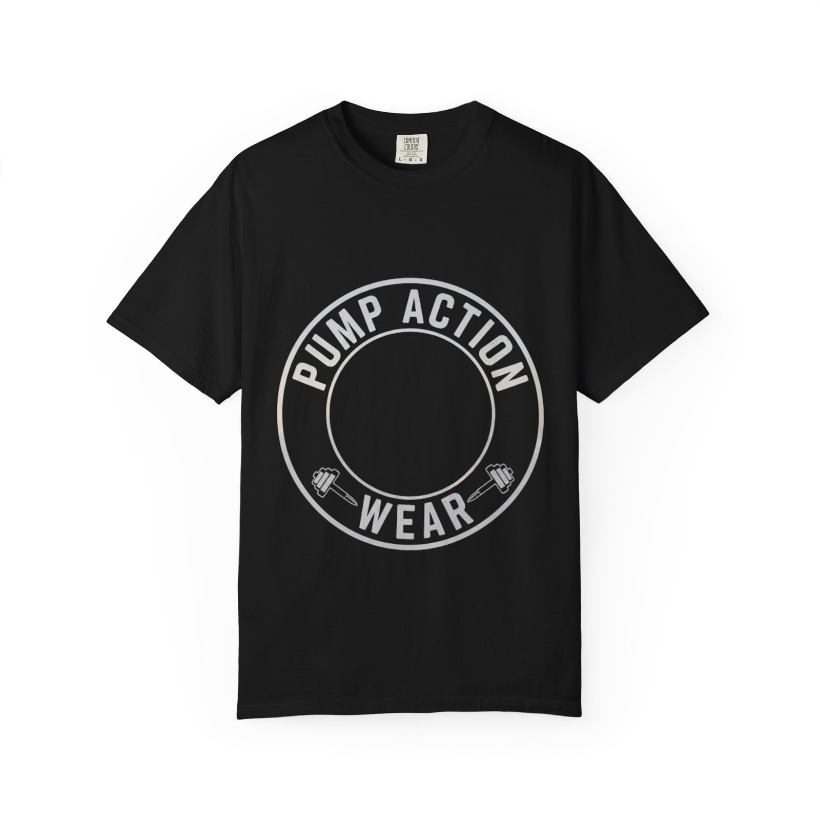 Pump Action Wear T‑Shirt — Vintage Crest Graphic Tee - Image 45